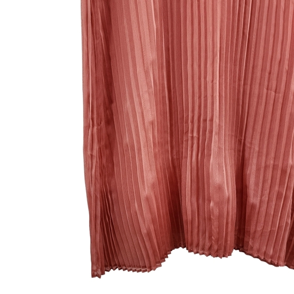 Bodil Women's Poly Chiffon Pleated Midi Dress - M - Picture 4 of 7